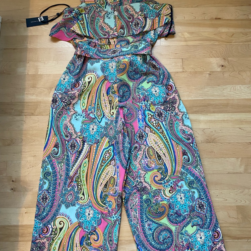 Tommy Hilfiger Multicolor Ruffle Jumpsuits - Picture 5 of 9